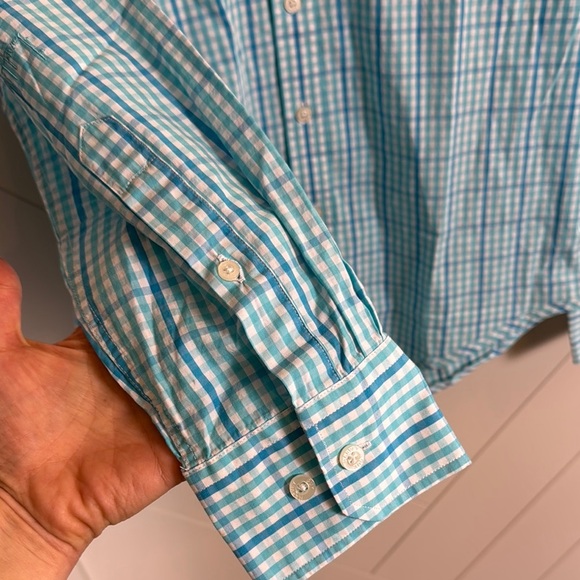 Guy Harvey Checkered Button Down Shirt - Picture 4 of 8